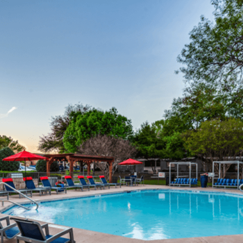 Pool, Valley Oaks Apartments, Hurst, TX